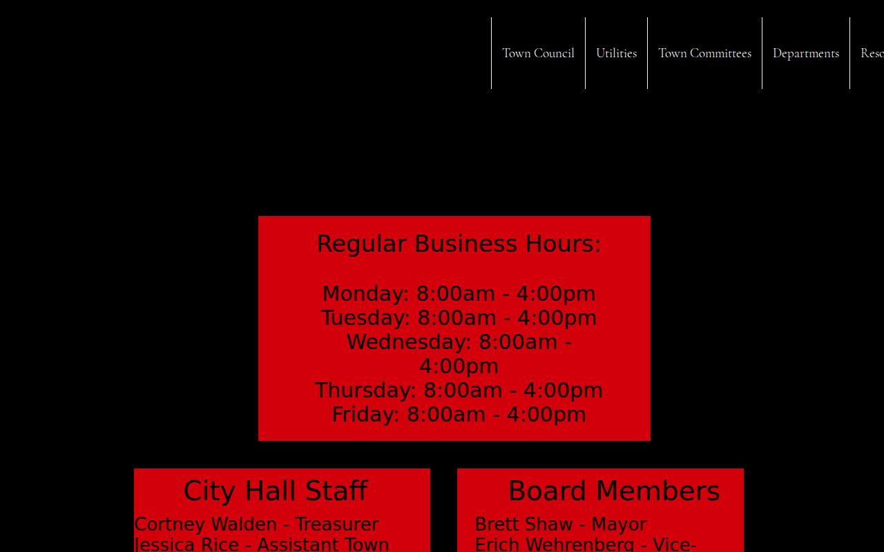 Morrison town information for local warrant records